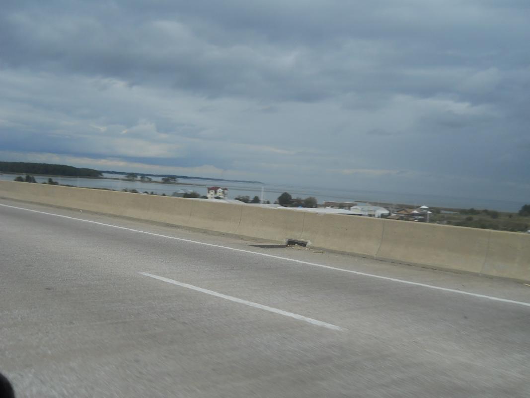 Maryland approaching Chespeake Bay Bridge