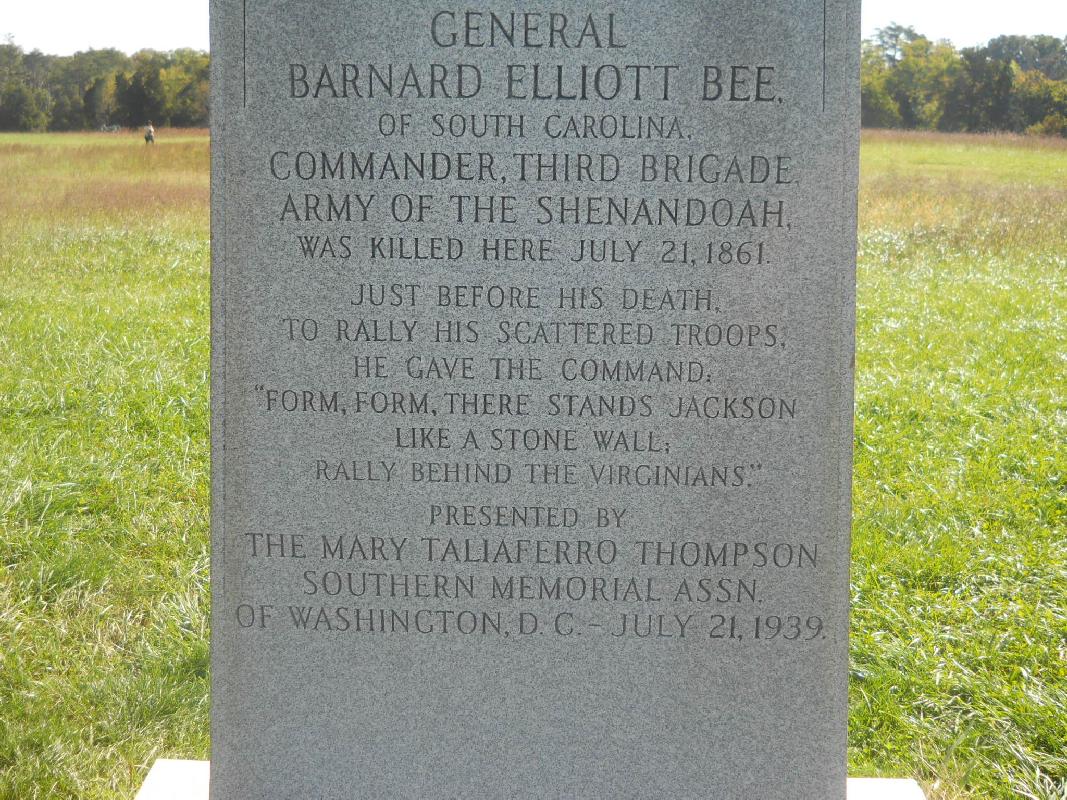 Virginia - 1st and 2nd Manassas or Bull Run