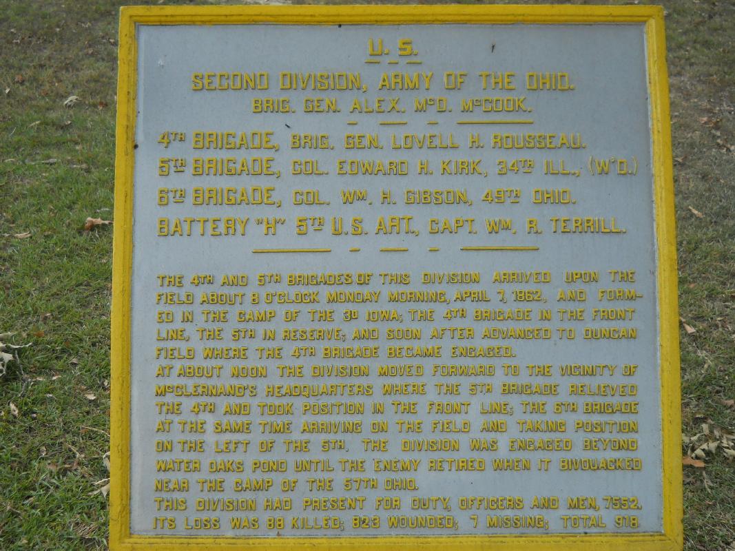 Tennessee - The Battle of Shiloh