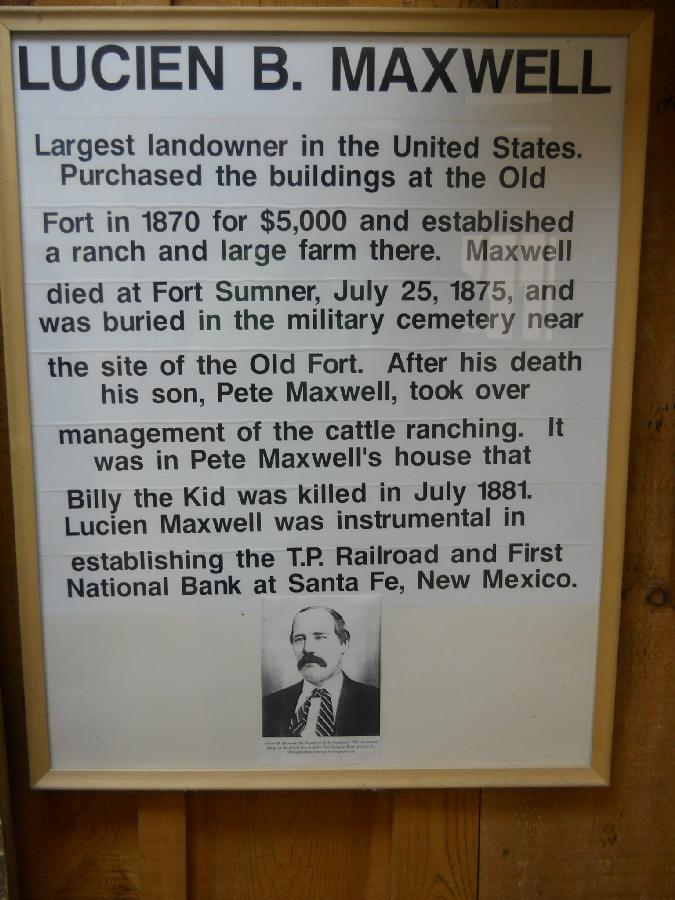 New Mexico - Ft. Sumner - Billy the Kid Museum