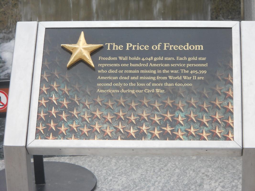 World War II Memorial-Freedom Wall