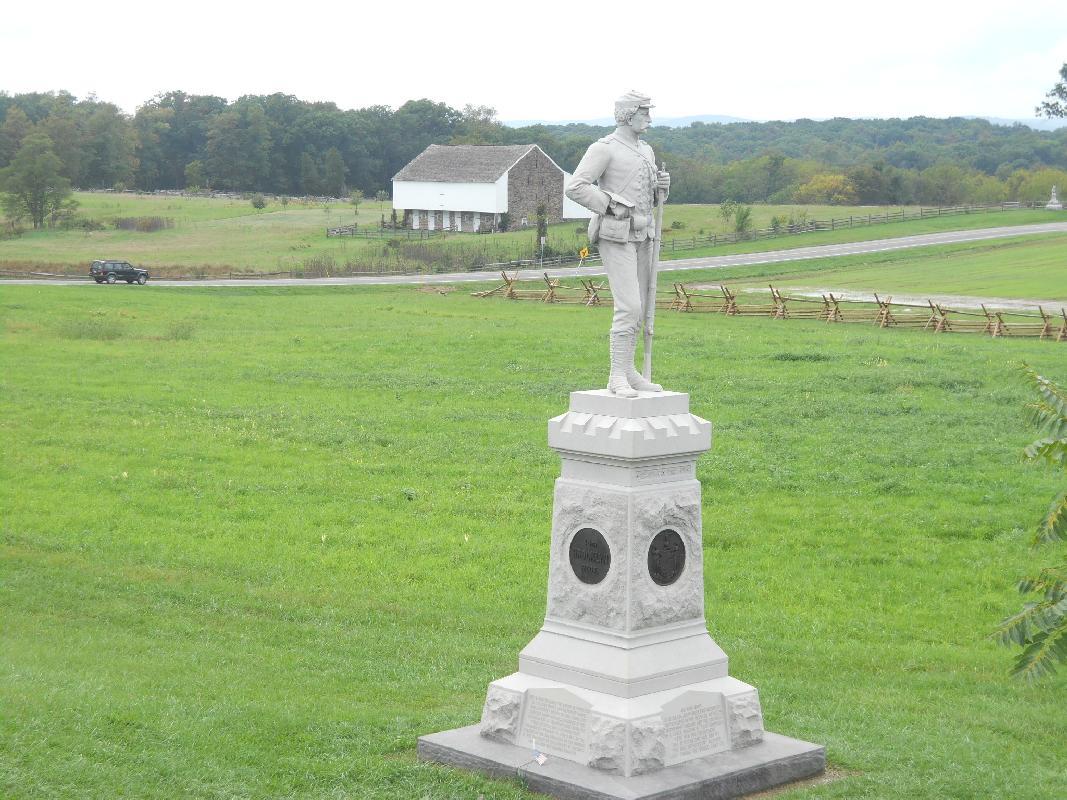 North of McPherson Barn area - Gettysburg in background