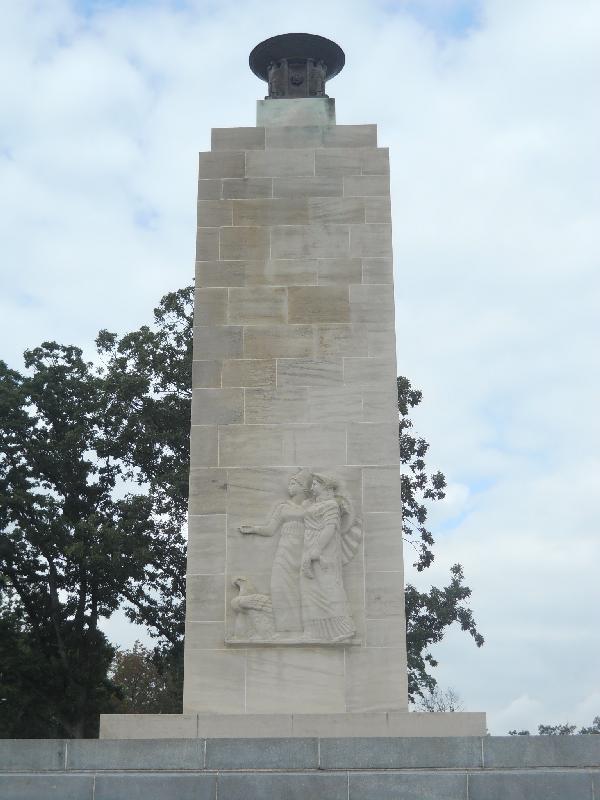 Eternal Flame above the firts day's slaughter