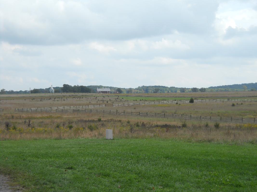 At Seminary Ridge - Scene of Pickett's Charge