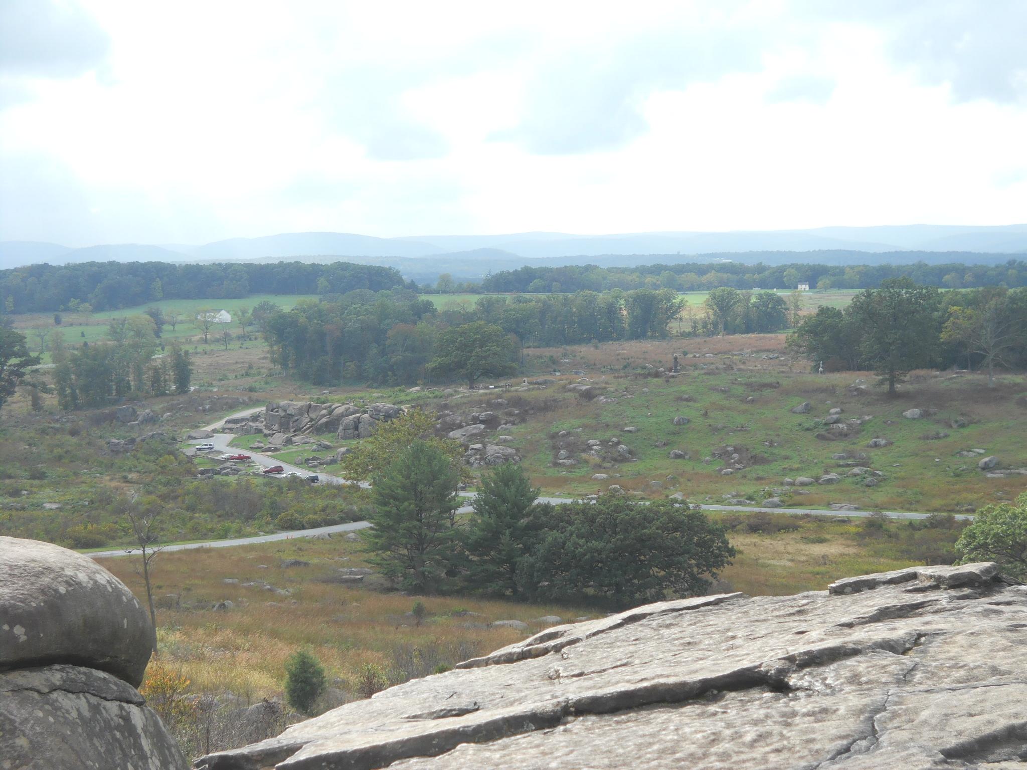 At Little Round Top 