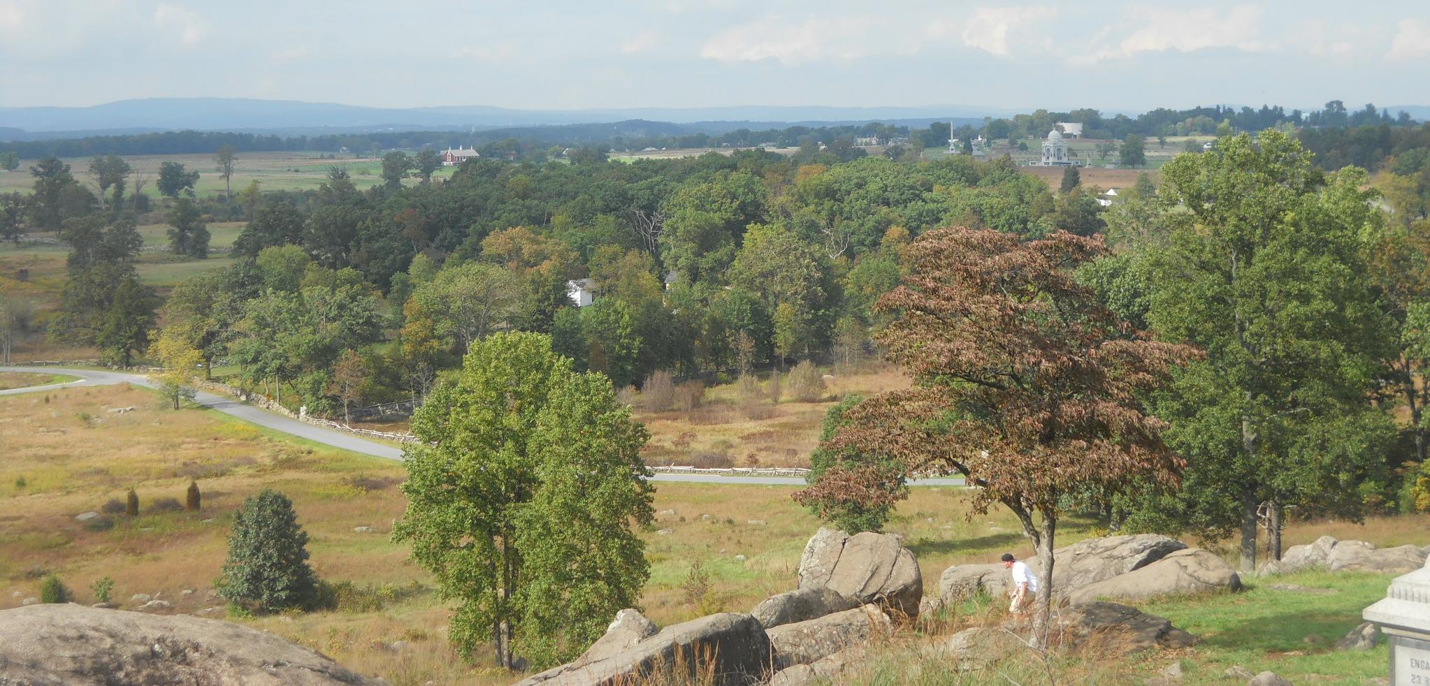At Little Round Top 