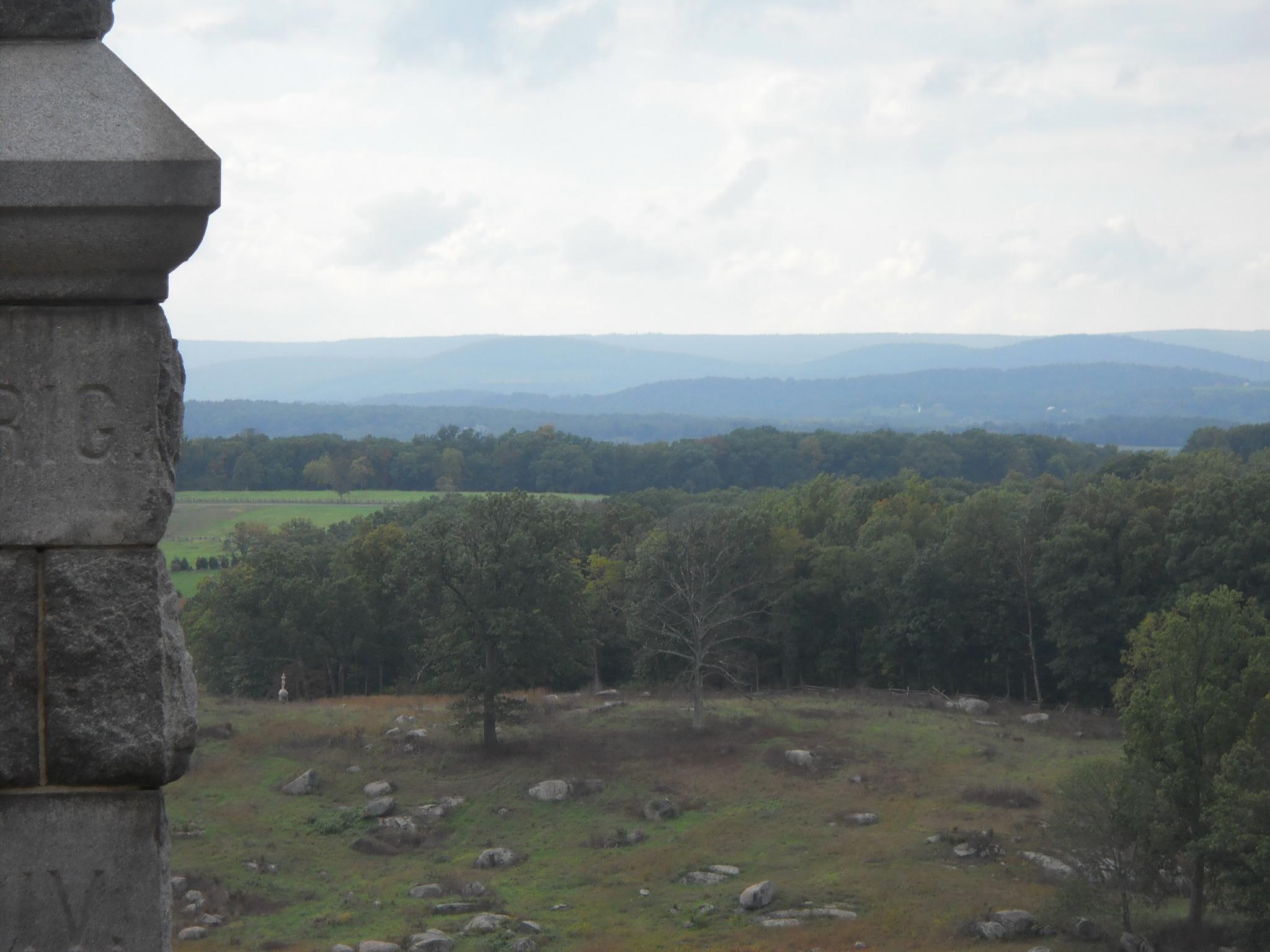 At Little Round Top 