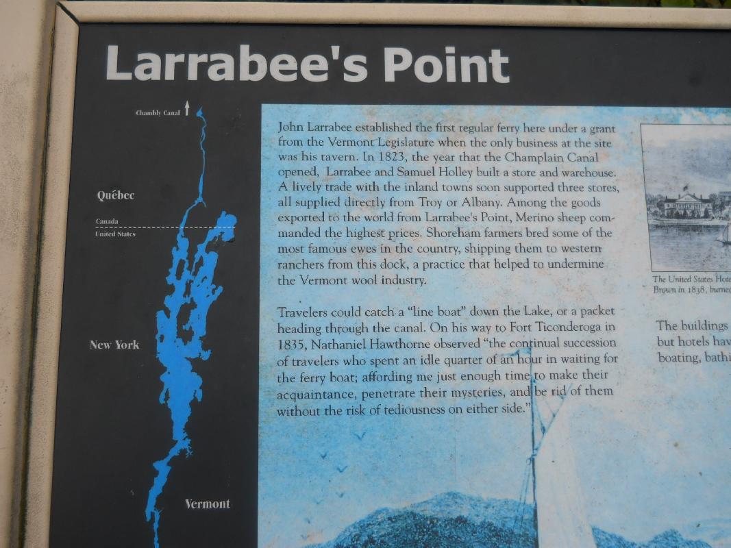 Larabee's Point, VT - Ferry to cross Lake Champlain to Ft. Ticonderoga
