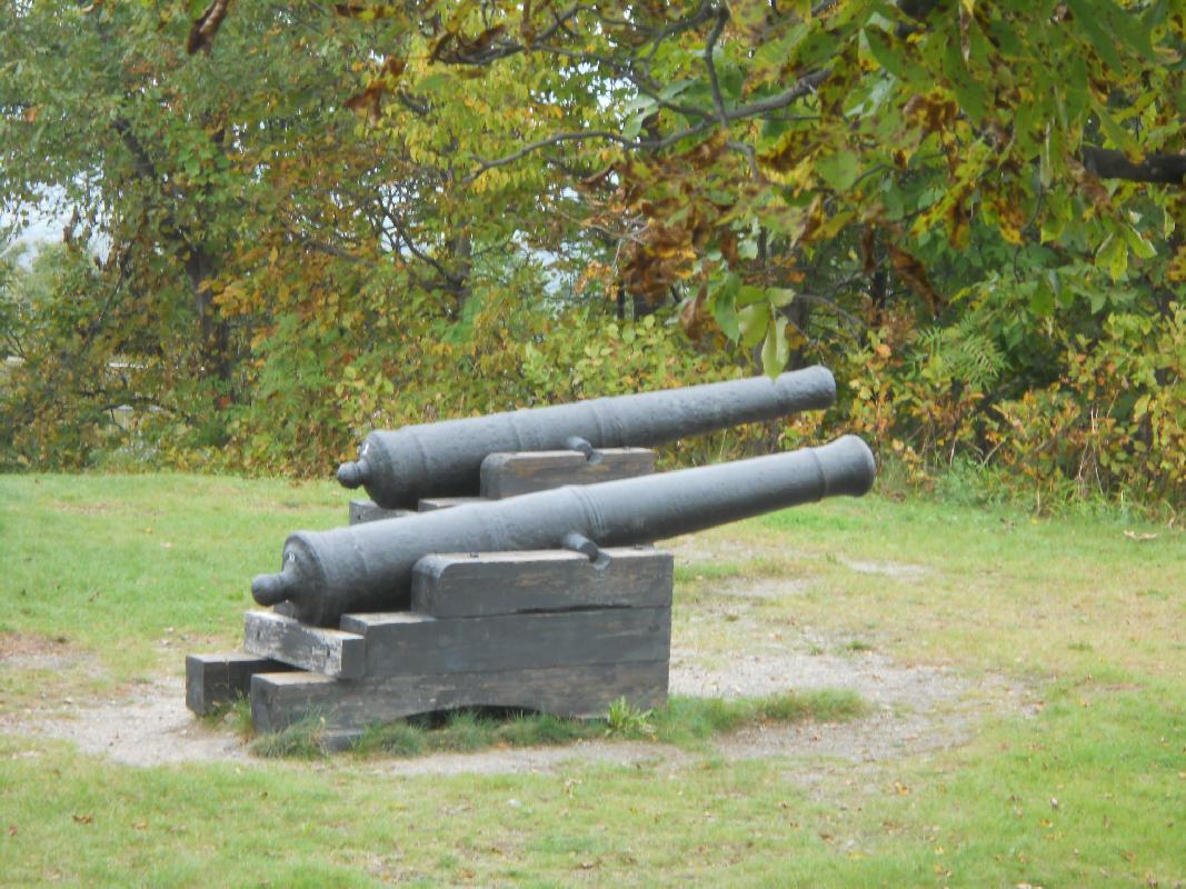 Mt. Defiance above the Fort where the British cannoned hell out of them